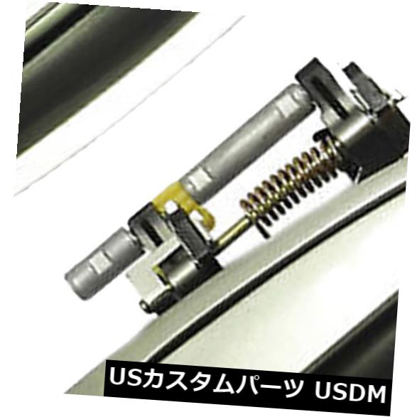 ドアノブ ドアハンドル 2002-2006日産アルティマフラッシュグリーンJ40用外側ドアハンドルセットフロント Outer Exterior Door Handle Set Front For 2002-2006 Nissan Altima Flash Green J40 【並行輸入品】