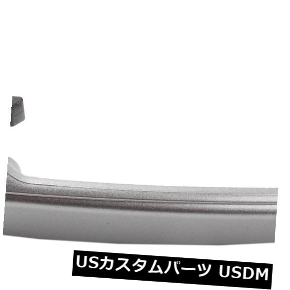 ドアノブ ドアハンドル 04-10シエナシルバーシャドーパール1D7フロントRアウトサイドドアハンドルW / O鍵穴 For 04-10 Sienna Silver Shadow Pearl 1D7 Front R Outside Door Handle W/O Keyhole 【並行輸入品】
