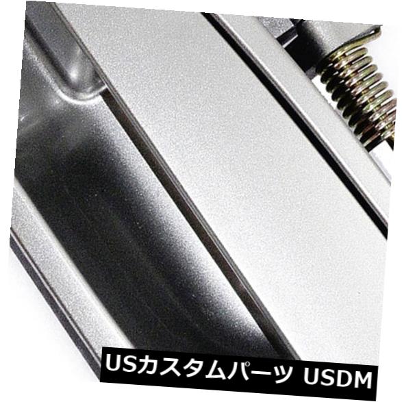 ドアノブ ドアハンドル 98-02ホンダアコードNH 6 23サテンシルバーメタリック用フロントL外側ドアハンドル Front L Outside Door Handle For 98-02 Honda Accord NH623 Satin Silver Metallic 【並行輸入品】