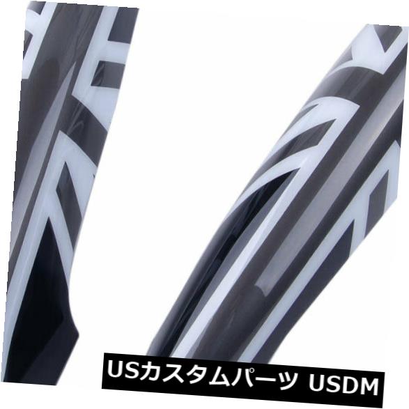 ドアノブ ドアハンドル ミニクーパーR50 R52 R55 R56ジャック英国デザインブラック＆ホワイト用2個入りドアハンドルフィット 2pcs Door Handle Fit for Mini Cooper R50 R52 R55 R56 Jack UK Design Black&White 【並行輸入品】