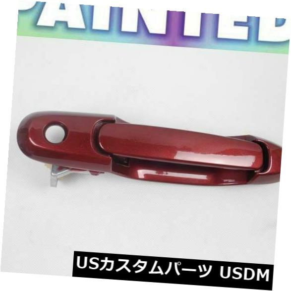 ドアノブ ドアハンドル 98-03 Sienna用アウトサイドハンドルフロントライト3k4 SunfireレッドパールB4044 98-03 For Sienna Outside Door Handle Front Right 3k4 Sunfire Red Pearl B4044 【並行輸入品】