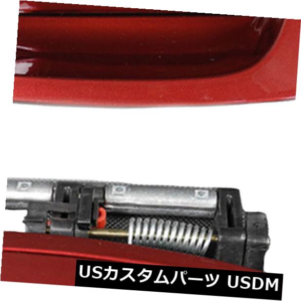 ドアノブ ドアハンドル 日産アルティマ2002-2006レッドマイカパールAX3アウトサイドハンドル2PCS用リア For Nissan Altima 2002-2006 Red Mica Pearl AX3 Outside Door Handle 2PCS Rear 【並行輸入品】