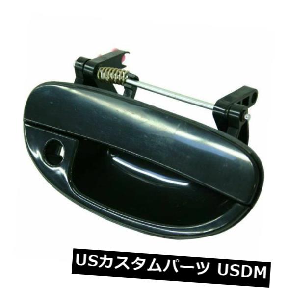 ドアノブ ドアハンドル Nubira 99-02用、フロント、助手席側ドアハンドル、ブラック、プラスチック For Nubira 99-02. Front. Passenger Side Door Handle. Black. Plastic 【並行輸入品】