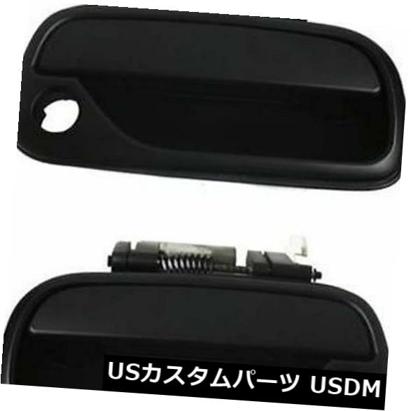 ドアノブ ドアハンドル 2 LHとRHサイドエクステリアドアハンドルの新しいフロントセットはトヨタツンドラに合います New Front Set Of 2 LH And RH Side Exterior Door Handle Fits Toyota Tundra 【並行輸入品】