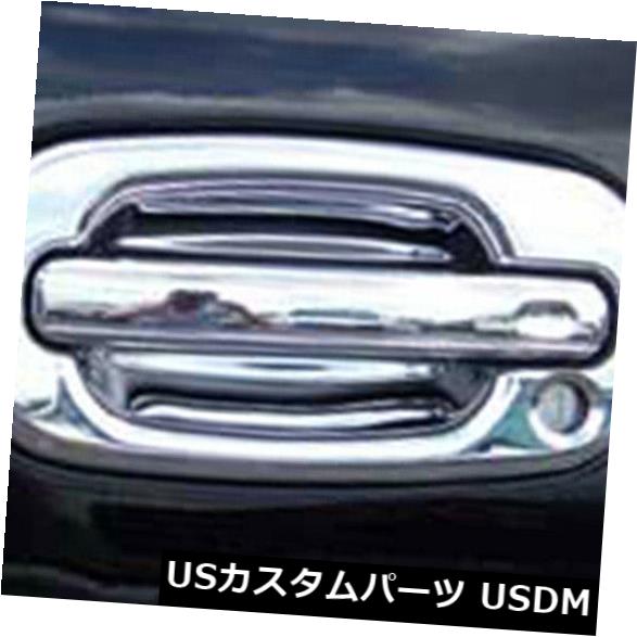 ドアノブ ドアハンドル 2002-2006シボレーアバランチw /パスキー付きドアハンドルカバー（クローム4個セット） Door Handle Covers for 2002-2006 Chevy Avalanche w/Pass Key (Chrome Set of 4) 【並行輸入品】 30,102円