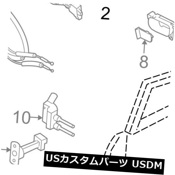 ドアノブ ドアハンドル 日産OEMのフロントドアハンドル、ガスケットの外側806521BA0A NISSAN OEM Front Door-Handle. Outside Gasket 806521BA0A 【並行輸入品】