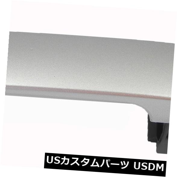 ドアノブ ドアハンドル 07 Versa液体プラチナメタリックK23用リア左ドアハンドルなし穴なし For 07 Versa Liquid Platinum Metallic K23 Rear Left Outside Door Handle w/o hole 【並行輸入品】