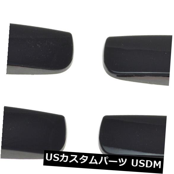 ドアノブ ドアハンドル SES Trims DH6186B - グロスブラックドアハンドルカバー SES Trims DH6186B - Gloss Black Door Handle Covers 【並行輸入品】