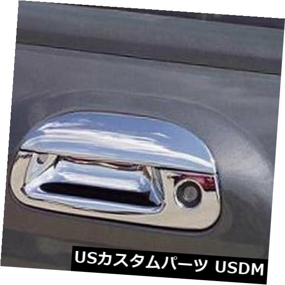 ドアノブ ドアハンドル 1999 - 2007年フォードスーパーデューティ用テールゲートハンドルカバー[クローム] Tailgate Handle Cover for 1999-2007 Ford Superduty [Chrome] 【並行輸入品】