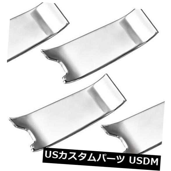 ドアノブ ドアハンドル 2007-2011のためのクロムドアハンドルトリムシボレーによるシボレータホ[4個] Chrome Door Handle Trim for 2007-2011 Chevy Tahoe [4pc] by Sizver 【並行輸入品】