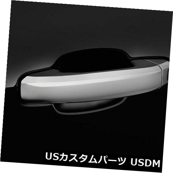 ドアノブ ドアハンドル プレミアムFXクロームドアハンドルカバー2014-2016 GMC Sierra 4ドア用w / 1鍵穴 Premium FX Chrome Door Handle Covers w/1 Keyhole for 2014-2016 GMC Sierra 4 Door 【並行輸入品】
