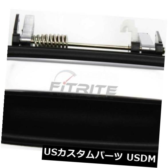 ドアノブ ドアハンドル 2001 - 2004年トヨタタコマTO1520112のための新しい後部左側ドアハンドルブラック NEW REAR LEFT EXTERIOR DOOR HANDLE BLACK FOR 2001-2004 TOYOTA TACOMA TO1520112 【並行輸入品】