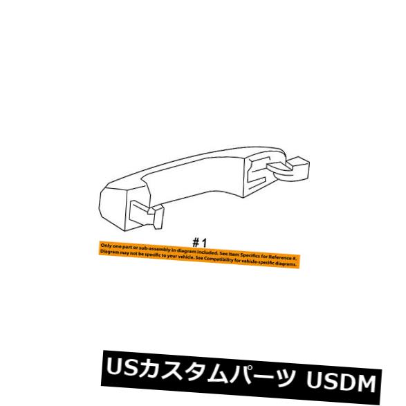 ドアノブ ドアハンドル GMのOEM外装ドアハンドル13583889 GM OEM-Outside Exterior Door Handle 13583889 【並行輸入品】