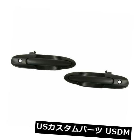 ドアノブ ドアハンドル ニューフロントLH RHサイドエクステリアドアハンドルウィズ/キーホールフィット00-01マツダMPV New Front LH & RH Side Exterior Door Handle W/ Keyhole Fits 00-01 Mazda MPV 【並行輸入品】