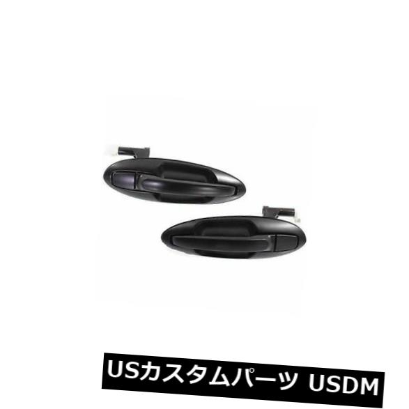 ドアノブ ドアハンドル 2 LHとRHサイドエクステリアドアハンドルプライミングフィットの新しいリアセットオプティマソナタ New Rear Set Of 2 LH And RH Side Exterior Door Handle Primed Fits Optima Sonata 【並行輸入品】