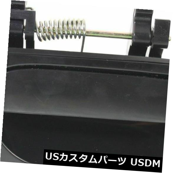 ドアノブ ドアハンドル 新しいRHサイドエクステリアスムースブラックフロントドアハンドルにフィット日産セントラNI 1311117 New RH Side Exterior Smooth Black Front Door Handle Fits Nissan Sentra NI1311117 【並行輸入品】