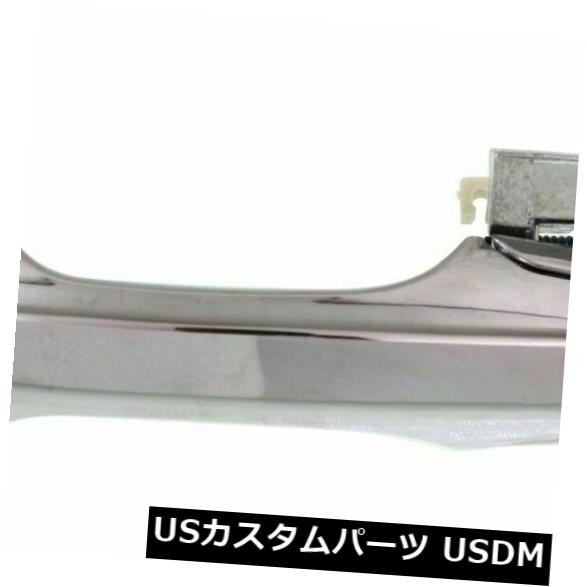 ドアノブ ドアハンドル 新しいフロントまたはリアLHすべてクロムW / O鍵穴外装ドアハンドルフィットホンダCR-V New Front Or Rear LH All Chrome W/O Keyhole Exterior Door Handle Fits Honda CR-V 【並行輸入品】