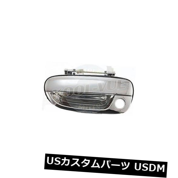 ドアノブ ドアハンドル 00-06アクセント用交換用外装ドアハンドル（前運転席側）HY1310101 Replacement Exterior Door Handle for 00-06 Accent (Front Driver Side) HY1310101 【並行輸入品】