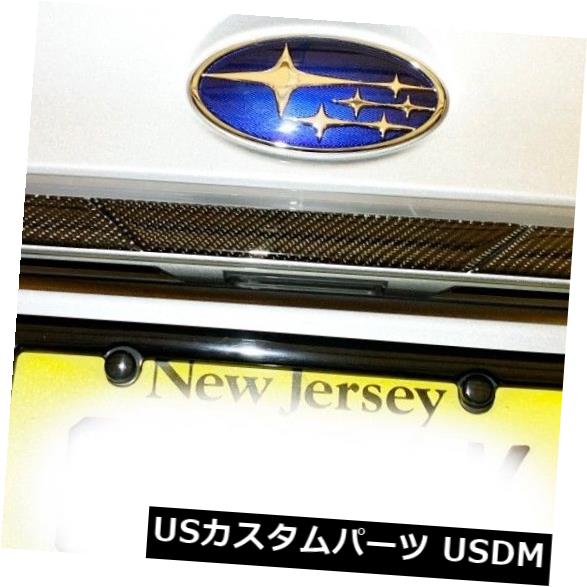 トランクリッドガーニッシュ リアルカーボンファイバートランクガーニッシュフィニッシュリッドカバーフィットスバルWRX sti 2015+ Real Carbon Fiber Trunk Garnish finish lid Trim Cover Fit Subaru WRX sti 2015+ 【並行輸入品】 30,102円