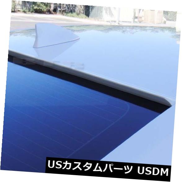 ルーフスポイラー 塗装ホワイトフィット2013-2017トヨタヤリスXP150 - リアウィンドウルーフスポイラー Painted White Fit 2013-2017 TOYOTA YARIS XP150-Rear Window Roof Spoiler 【並行輸入品】