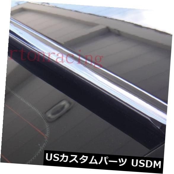 ルーフスポイラー 2008 - 2012年ホンダアコード4Dリアウインドウルーフスポイラー用JR2プレミアム塗装ブラック JR2 Premium Painted BLACK for 2008-2012 HONDA ACCORD 4D-Rear Window Roof Spoiler 【並行輸入品】