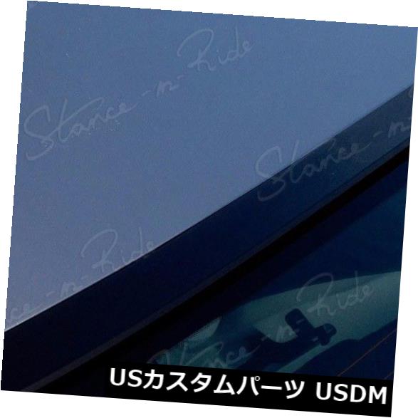 車用品 バイク用品 車用品 Fits 車用品 パーツ 外装 エアロパーツ Hyundai その他 ルーフスポイラー スタンス 818r リアルーフスポイラーウィンドウウイング フィット Hyundai Genesis 10 16 2dr Stance 818r Rear Roof Spoiler Window Wing