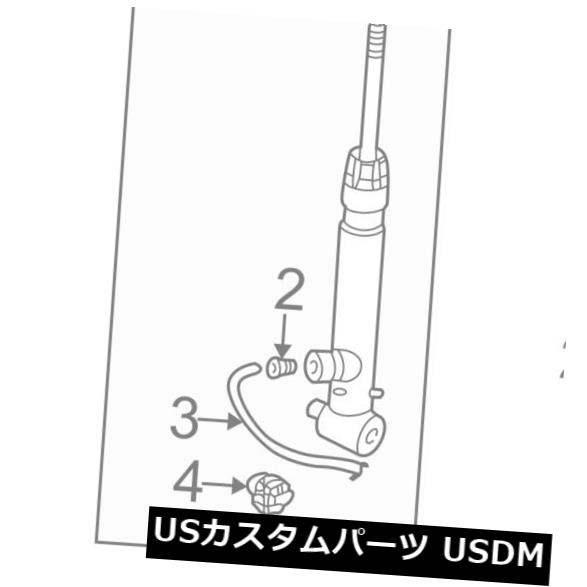 サスペンション スプリング リア アウディOEM 98-04 A6リヤサスペンション - スプリン リテーナーライト4B0616298 AUDI OEM 98-04 A6 Rear Suspension-Spring Retainer Right 4B0616298 【並行輸入品】