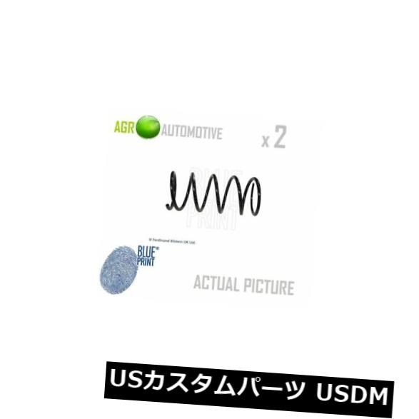 サスペンション スプリング リア 2×ブループリントリアコイルスプリングペアスプリングOEの交換ADC488318 2 x BLUE PRINT REAR COIL SPRING PAIR SPRINGS OE REPLACEMENT ADC488318 【並行輸入品】