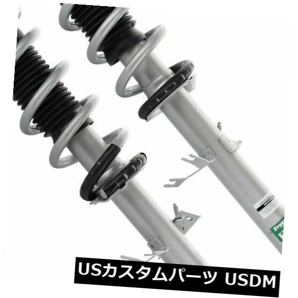 サスペンション スプリング フロント 14-17 Infiniti QX70 3.7 RWD用フロントコンプリートストラットアセンブリ Front Complete Strut Assembly for 14-17 Infinit QX70 3.7 RWD 【並行輸入品】