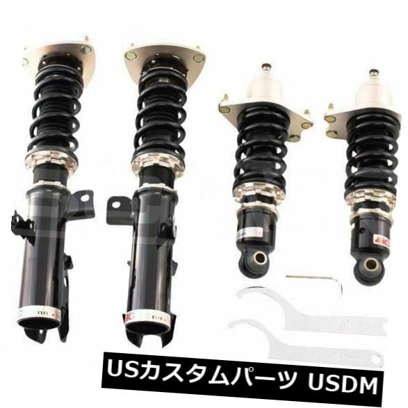 サスペンション スプリング フロント 2005-2010年のScion tCのためのBCの競争の調節可能なCoiloversの衝撃のばねのキットBRのタイプ BC Racing Adjustable Coilovers Shocks Springs Kit BR Type For 2005-2010 Scion tC 【並行輸入品】 203,390円