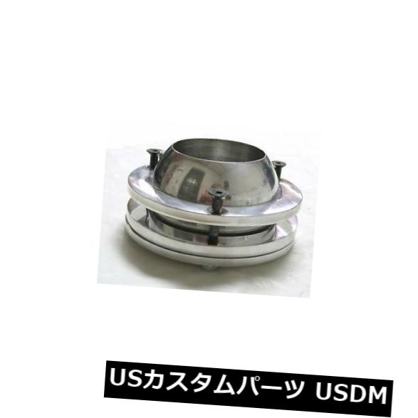 USメッキパーツ ユニバーサル2インチポリッシュドアルミスイベルベースステアリングコラムフロアマウントキットNEW Universal 2\