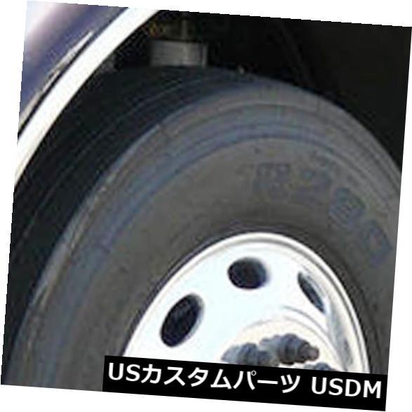 USメッキパーツ 2008-2014ピータービルト389クラシックビッグリグポリッシュドステンレススチールフェンダートリム 2008-2014 Peterbilt 389 Classic Big Rig Polished Stainless Steel Fender Trim 【並行輸入品】