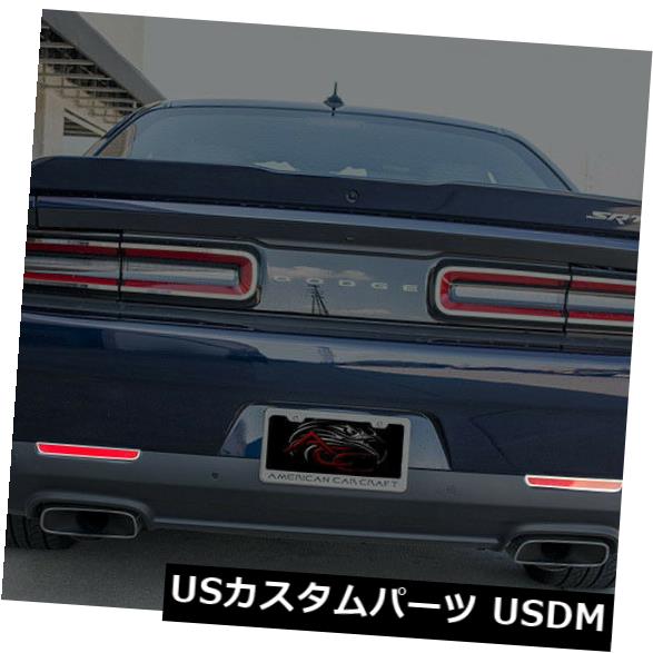 USメッキパーツ 152026 2015ダッジチャレンジャーポリッシュリアマーカートリム2PC 152026 2015 Dodge Challenger Polished Rear Marker Trim 2Pc 【並行輸入品】