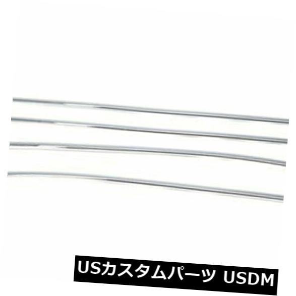 USメッキパーツ PUTCOによる2015-2018 Chevy Silverado LD / HDダブルキャブの洗練されたウィンドウトリム Polished Window Trim for 2015-2018 Chevy Silverado LD/HD Double Cab by PUTCO 【並行輸入品】