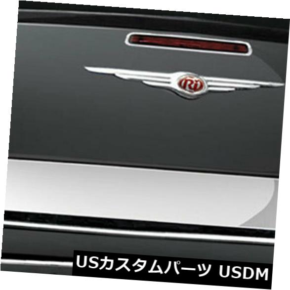 USメッキパーツ 2005-2010クライスラー300 / 300C用のプレミアムFXポリッシュドリアトランクロワーリップモールディング Premium FX Polished Rear Trunk Lower Lip Molding for 2005-2010 Chrysler 300/300C 【並行輸入品】
