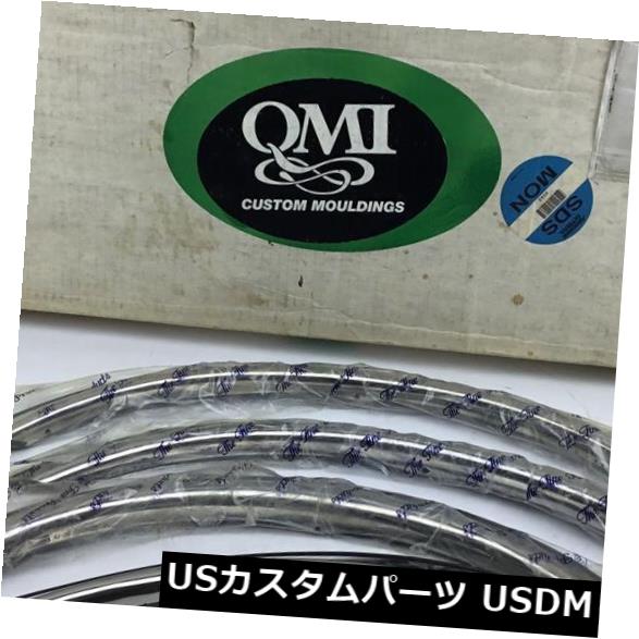 USメッキパーツ QMI 872002トヨタターセル4ドアポリッシュフェンダートリム1991-1994 New In Box QMI 872002 Toyota Tercell 4 Door Polished Fender Trim 1991-1994 New In Box 【並行輸入品】