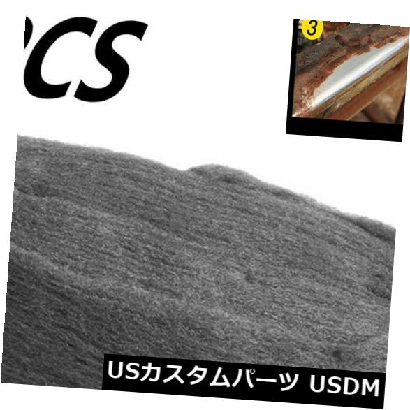 USメッキパーツ 米国5個3.3 mグレード0000スチールワイヤウールラップ非研磨リムーバークランブル US 5Pcs 3.3m Grade 0000 Steel Wire Wool Wrap For Polishing Remover Non Crumble 【並行輸入品】