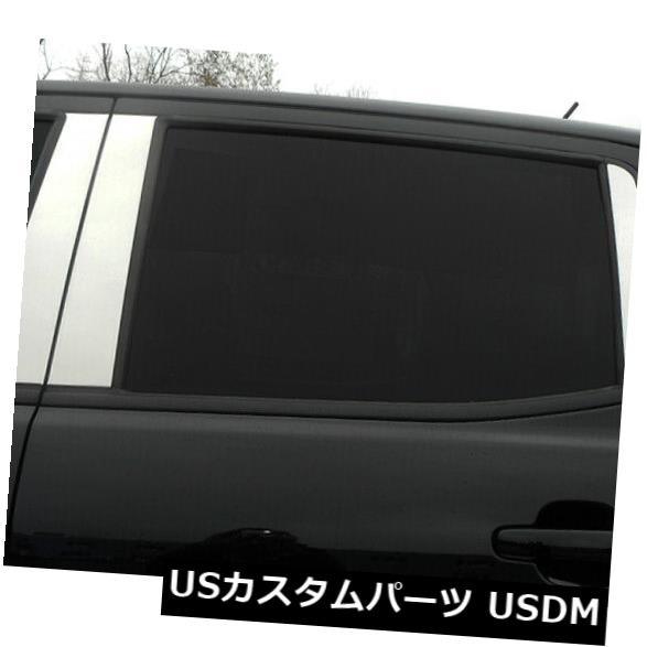 USメッキパーツ PP59346ポリッシュドピラーポストトリム6 PCフィット2019フォードレンジャースーパークルーキャブ PP59346 Polished Pillar Post Trim 6 Pc Fits 2019 Ford Ranger SuperCrew Cab 【並行輸入品】