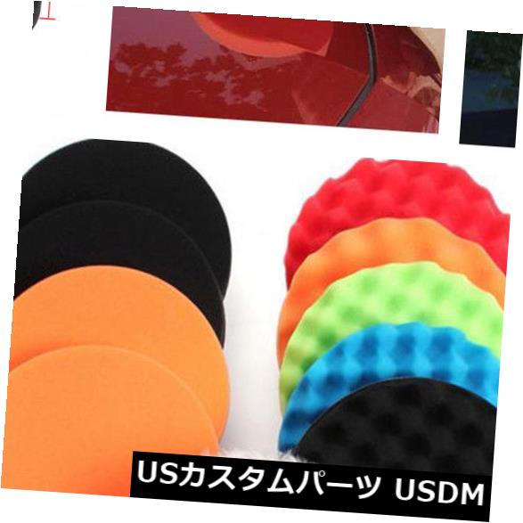 USメッキパーツ 11個7インチスポンジ研磨車のポリッシャーバッファー用ワックス研磨パッドキット 11Pcs 7 inch Sponge Polishing Waxing Buffing Pads Kit For Car Polisher Buffer 【並行輸入品】 26,956円