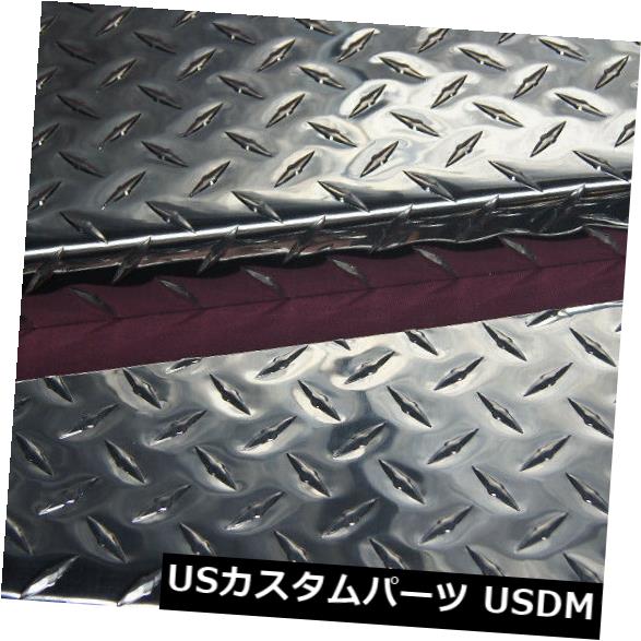 USメッキパーツ ジープ1997-2006 TJポリッシュドダイヤモンドプレートフェンダーカバー1 1/2インチインチベンド JEEP 1997 - 2006 TJ POLISHED DIAMOND PLATE FENDER covers WITH 1 1/2 \
