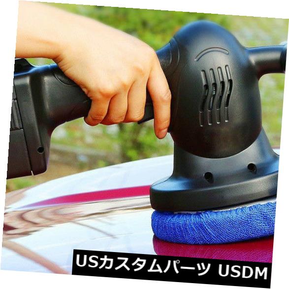 USメッキパーツ 5-6インチマイクロファイバーカーポリッシングワックスポリッシャーボンネットバフパッドカバー1 * 5-6 inches Microfiber Car Polishing Waxing Polisher Bonnet Buffing Pad Cover 1* 【並行輸入品】