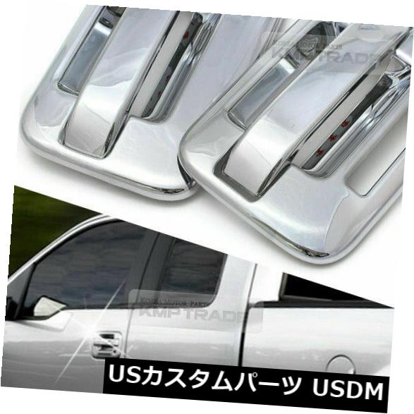USメッキパーツ クロームドアキャッチモールディングwパッセン付きキーパッド フォード04-14 F150 2drの鍵穴 Chrome Door Catch Molding w Key pad w/o Passen. Keyhole for Ford 04-14 F150 2dr 【並行輸入品】