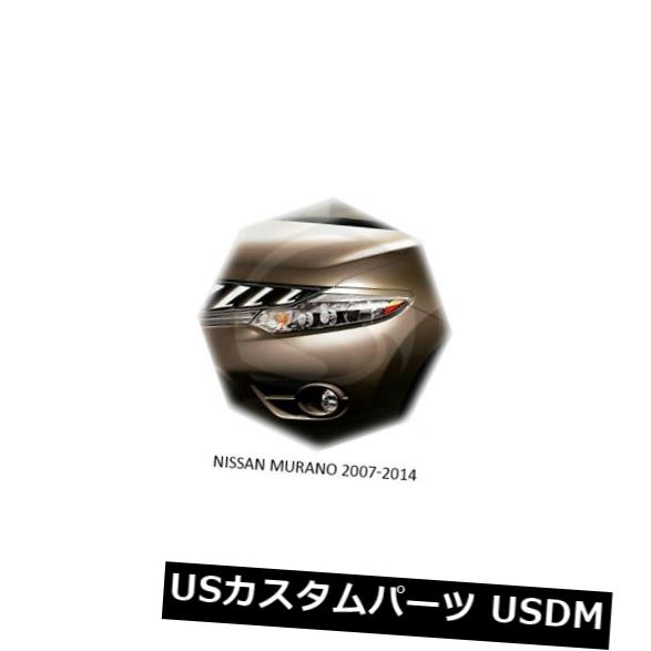 アイライン 日産ムラーノアイブロウアイリッドアイライン2007-2014 2pcs For Nissan Murano Eyebrows Eyelids Eye Line 2007-2014 2pcs 【並行輸入品】