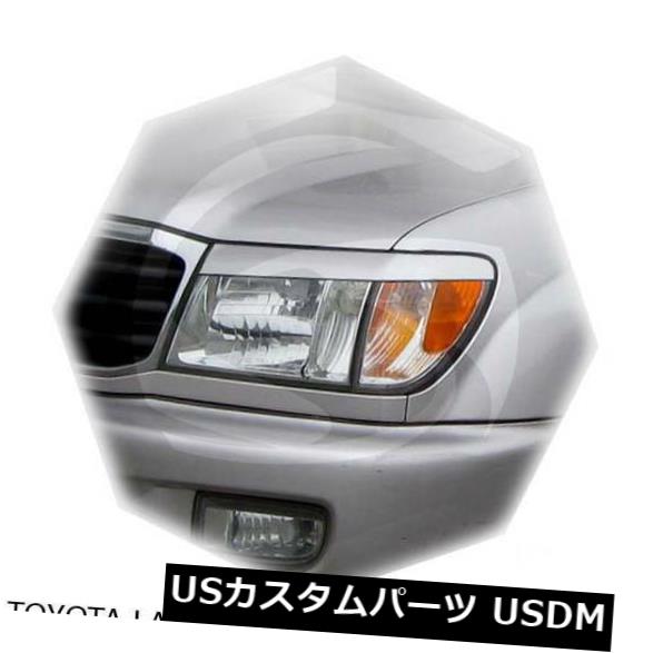アイライン トヨタランドクルーザー100 1999-2005眉毛まぶたアイライン未塗装2ピース For Toyota Land Cruiser 100 1999-2005 Eyebrows Eyelids Eyeline Unpainted 2 pcs 【並行輸入品】