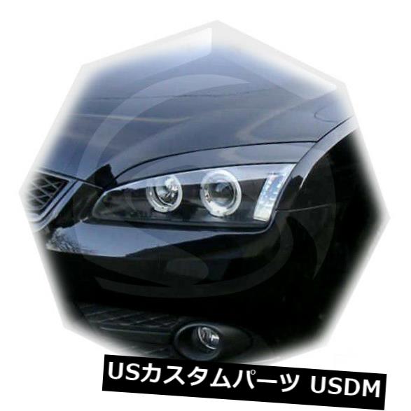 アイライン フォードフォーカスII眉毛まぶた2005-2008 MK2未塗装2個 Ford Focus II Eyebrows Eyelids 2005-2008 MK2 Unpainted 2 pcs 【並行輸入品】