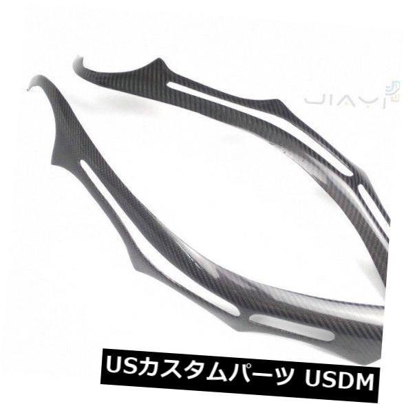 アイライン リアルカーボンファイバー眉毛まぶたヘッドライトカバーBMW E60 5-シリーズ04-08 Real Carbon Fiber Eyebrows Eyelids Head lights Cover For BMW E60 5-SERIES 04-08 【並行輸入品】