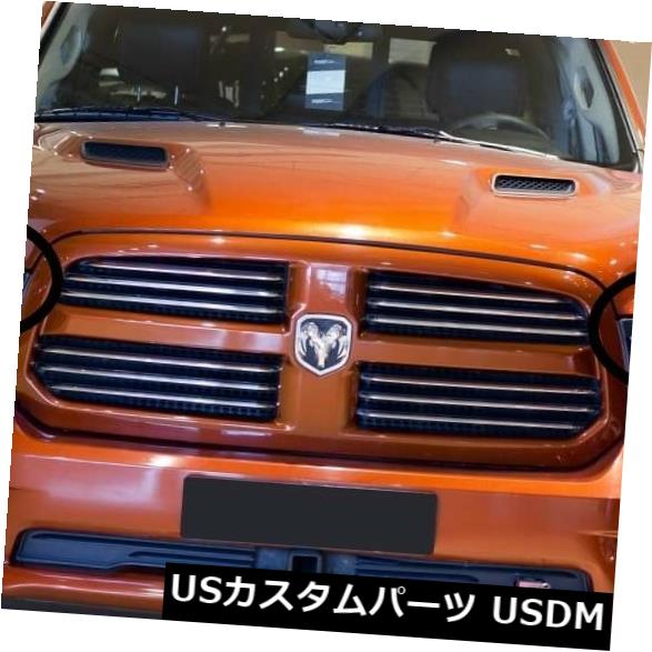 アイライン ダッジRAM 2009眉毛まぶた未塗装ABSプラスチックブラック2個 Dodge RAM 2009 Eyebrows Eyelids Unpainted ABS Plastic Black 2 pcs 【並行輸入品】