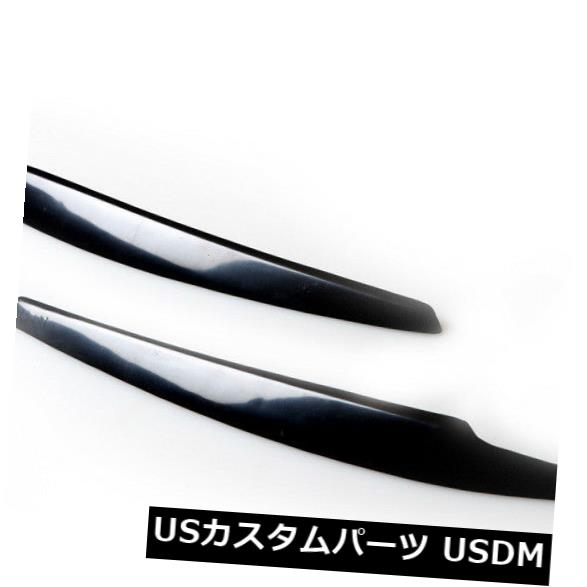 アイライン アウディA3 S3 8Pのカスタム塗装眉毛ヘッドライトカバーまぶた Custom Painted Eyebrows Headlight Cover Eyelids For Audi A3 S3 8P 【並行輸入品】