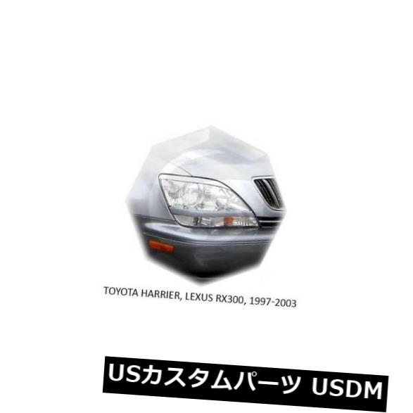 アイライン レクサスRX300 1998-2002眉毛まぶたアイラインヘッドライトカバー2個 For Lexus RX300 1998-2002 Eyebrows Eyelids Eyeline Headlight Covers 2 pcs 【並行輸入品】