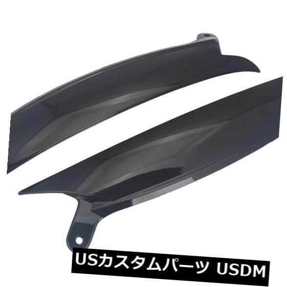 アイライン 2006-2009 VWゴルフGtiジェッタR32ウサギMk5に合う2個黒ヘッドライトまぶた 2Pcs Black Headlight Eyelids Fit For 2006-2009 VW Golf Gti Jetta R32 Rabbit Mk5 【並行輸入品】